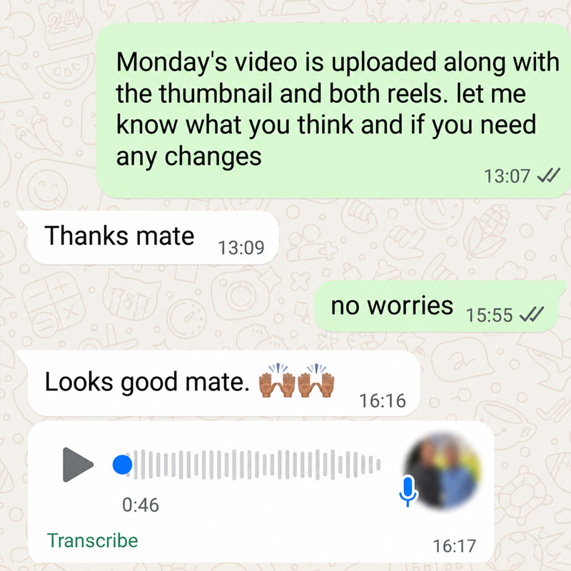 Weekly Communication